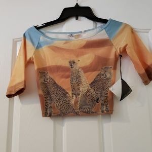 Cheetah Crop Top